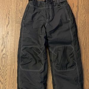 LL Bean Youth Waterproof Snow Pants. Black. Size 12-14